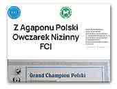 Z Agaponu Polski Owczarek Nizinny FCI