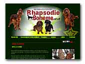 Rhapsodie Boheme Dachshunds and Irish Setters