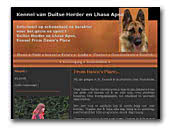 German Shepperd Dog & Lhasa Apso Kennel From Dawn's Place