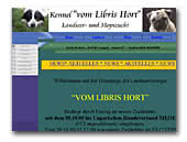 Landseer and Mopskennel vom Libris Hort FCI/MEOE